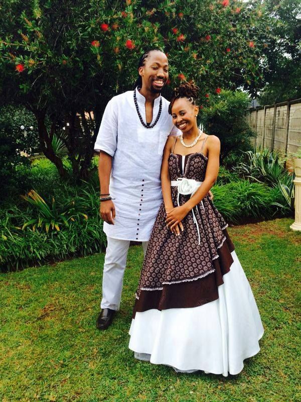 modern tswana traditional wedding dresses
